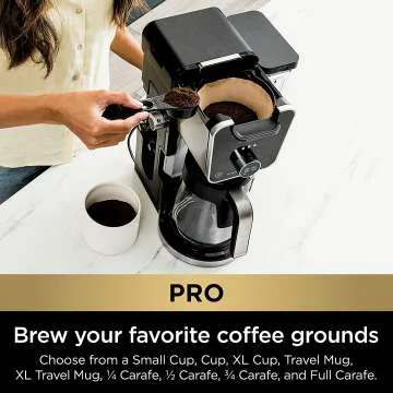 Ninja CFP301 DualBrew Pro Coffee Maker - 12-Cup & Single Serve