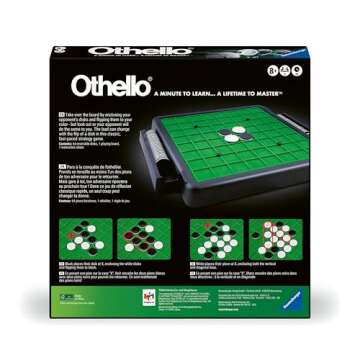 Ravensburger Othello® Classic Family and 2-Player Game for Ages 8 and Up
