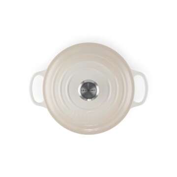 Le Creuset Enameled Cast Iron Signature Sauteuse Oven, 3.5 qt., Meringue