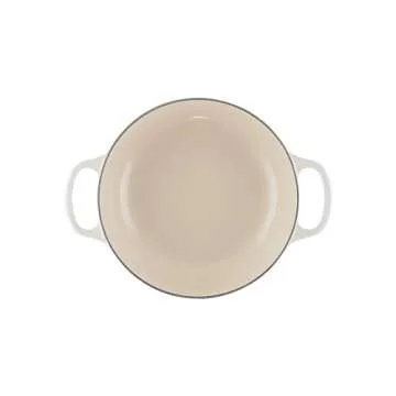 Le Creuset Enameled Cast Iron Signature Sauteuse Oven, 3.5 qt., Meringue