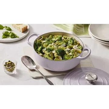 Le Creuset Enameled Cast Iron Signature Sauteuse Oven, 3.5 qt., Meringue