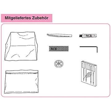 Brother Serger, 1034DX, Durable Metal frame Overlock Machine 1,300 Stitches Per Minute, Trim Trap, 3 Accessory Feet and Protective Cover Included