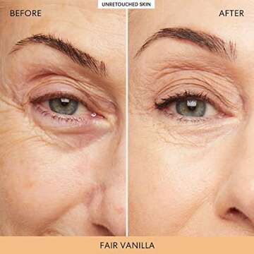 bareMinerals Complexion Rescue Brightening Under Eye Concealer with Mineral SPF 25 + Hyaluronic Acid, Ultra-Lightweight Hydrating Eye Concealer, Vegan