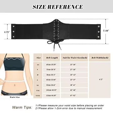 Lace-up Waspie Corset Belt - JASGOOD Women's Accessory