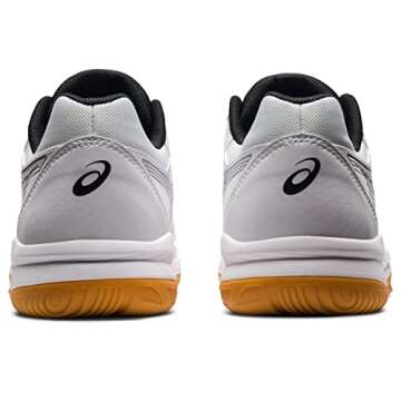 ASICS Men's Gel-RENMA Indoor Shoe, 11, White/Black