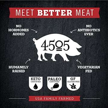 4505 Meats Classic Chili & Salt Pork Rinds - Keto Friendly