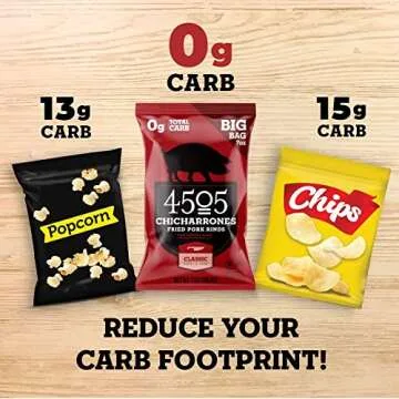 4505 Meats Classic Chili & Salt Pork Rinds - Keto Friendly