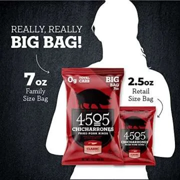 4505 Meats Classic Chili & Salt Pork Rinds - Keto Friendly