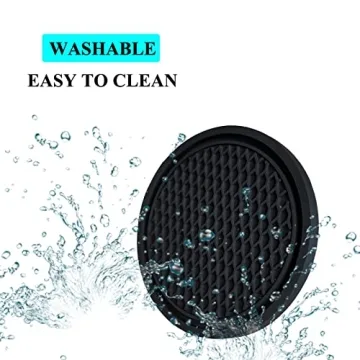 Sparkly PINEPOEM Car Cup Holder Coasters for All