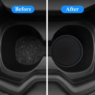 Sparkly PINEPOEM Car Cup Holder Coasters for All