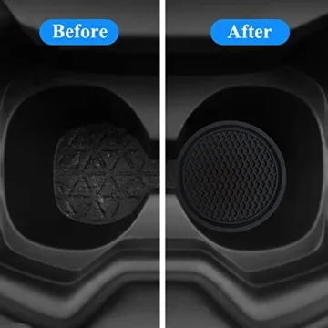 Sparkly PINEPOEM Car Cup Holder Coasters for All