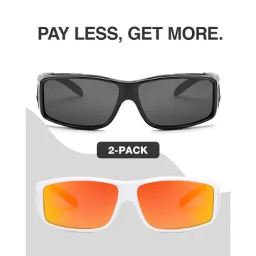 FIMILU Fit Over Sunglasses - Polarized UV400 Protection