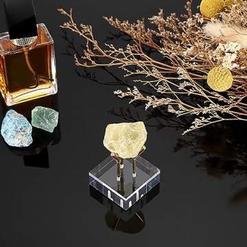 Hipiwe Gold Metal Display Stand for Collectibles