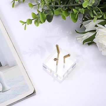 Hipiwe Gold Metal Display Stand for Collectibles