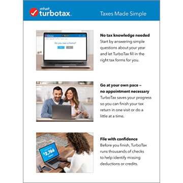[Old Version] Intuit TurboTax Home & Business 2021, Federal and State Tax Return [PC Download]