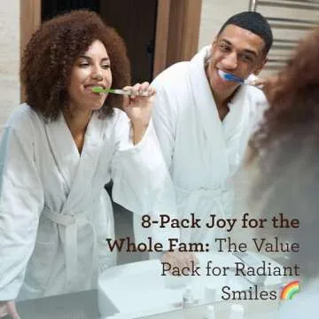 GuruNanda Butter on Gums Toothbrush with Extra Soft Bristles for Sensitive Gums, Soft Toothbrush for Kids & Adults, 8 ct