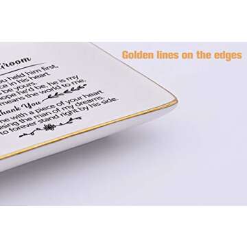 Topthink Mother of the Groom Jewelry Holder Gift