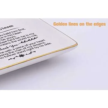 Topthink Mother of the Groom Jewelry Holder Gift