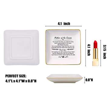 Topthink Mother of the Groom Jewelry Holder Gift