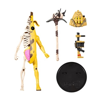 FORTNITE Peely Bone Action Figure with Accessories - 7 Inches