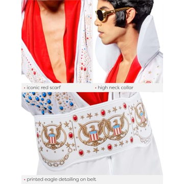 Rubie's Elvis Costume for Adults - Rock and Roll Style
