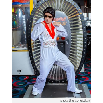 Rubie's Elvis Costume for Adults - Rock and Roll Style