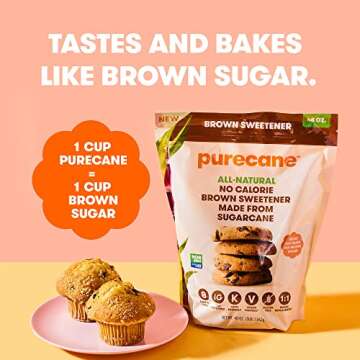Purecane 48oz Sugar Substitute: Guilt-Free Sweetness