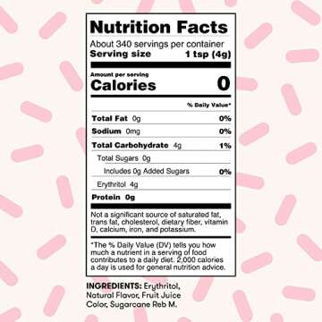 Purecane 48oz Sugar Substitute: Guilt-Free Sweetness