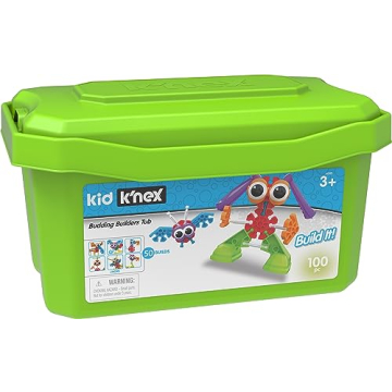 KID K’NEX Budding Builders Building Set 100 Pieces
