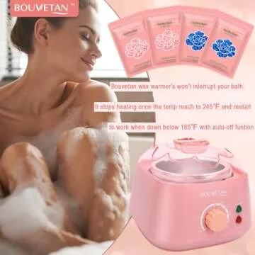 Bouvetan Waxing Kit for Smooth Hair Removal at Home