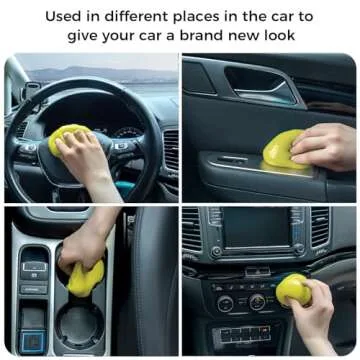 COLORCORAL 2Pack Keyboard Cleaning Gel Set Universal Dust Cleaner for PC Keyboard Cleaning Car Detai...