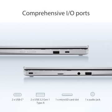 ASUS Chromebook Flip CX1 - 14" Touchscreen, 8GB RAM, 128GB