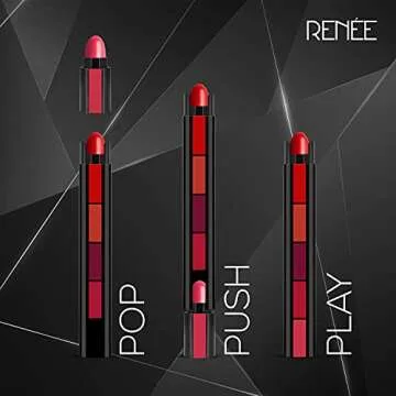RENEE Fab 5 5-In-1 Lipstick, 7.5gm