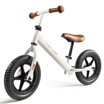 Tiny Land Ultra-Light 12" Toddler Balance Bike - Adjustable & Durable for Ages 2-5