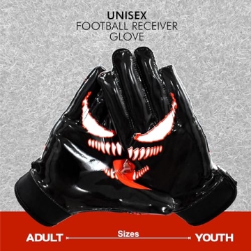 Villian Football Gloves - Enhanced Performance with Grip