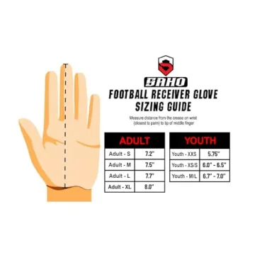 Villian Football Gloves - Enhanced Performance with Grip