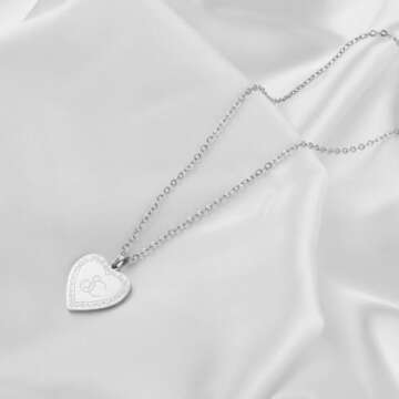 imani 𝐒𝐡𝐨𝐫𝐭 𝐧' 𝐒𝐰𝐞𝐞𝐭 Inspired Necklace heart necklace Jewelry Album Merch Accessories for Women Fans Costume Outfit Dress Decor (white)