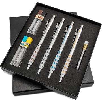 Pentel GraphGear 1000 Gift Set with Refill Leads