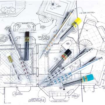 Pentel GraphGear 1000 Gift Set with Refill Leads