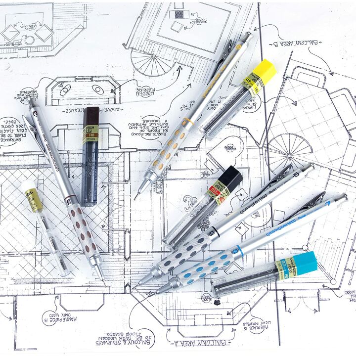 Pentel GraphGear 1000 Gift Set with Refill Leads