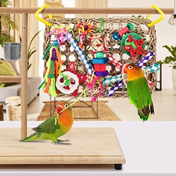 KATUMO Bird Toys Foraging Fun for Small Birds