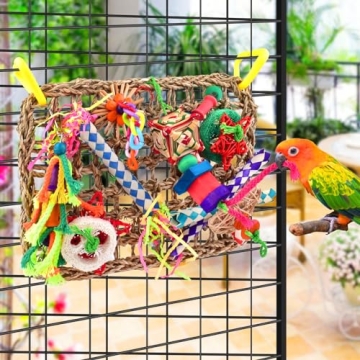 KATUMO Bird Toys Foraging Fun for Small Birds