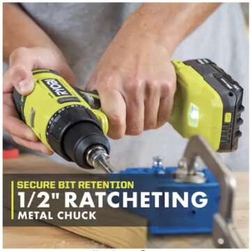 RYOBI ONE+ 18V Cordless Drill/Driver for DIY Projects