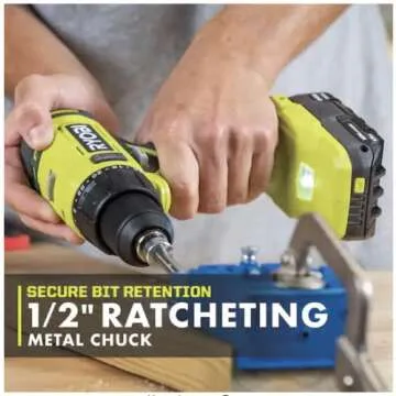 RYOBI ONE+ 18V Cordless Drill/Driver for DIY Projects