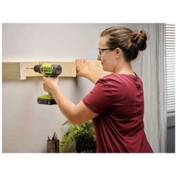 RYOBI ONE+ 18V Cordless Drill/Driver for DIY Projects