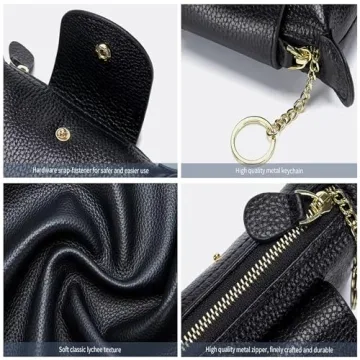 Elegant Leather Coin Purse for Women | Fashionable Wallet