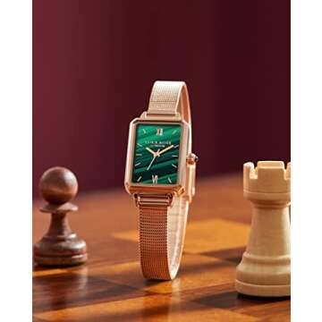 Lola Rose Elegant Women's Watch with Rose Gold Band