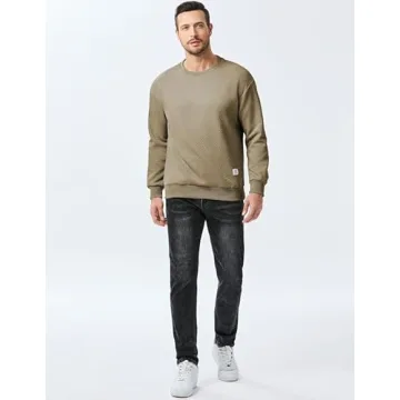 Dokotoo Brown Lightweight Crewneck Sweatshirt