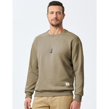 Dokotoo Brown Lightweight Crewneck Sweatshirt