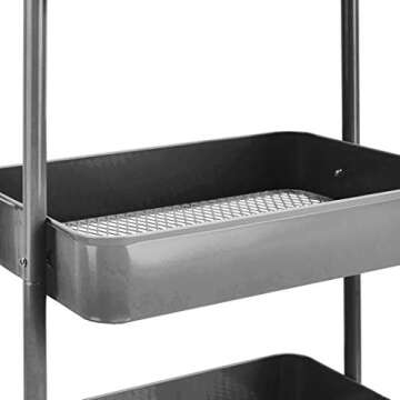 Amazon Basics 3-Tier Rolling Utility or Kitchen Cart